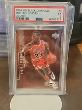 1999 Upper Deck Black Diamond Double Diamond Michael Jordan #3 1231/3000!!!💥💥 