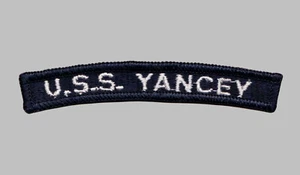 US Navy AKA-93 LKA-93 USS Yancey Amphibious Cargo Ship UIM Rocker Tab (01-05) - Bild 1 von 1