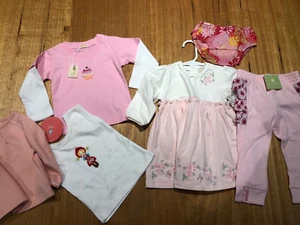 Baby Girls bulk Designer Sz 000 00 Catimini dress bloomers top pants NWT - Picture 1 of 6