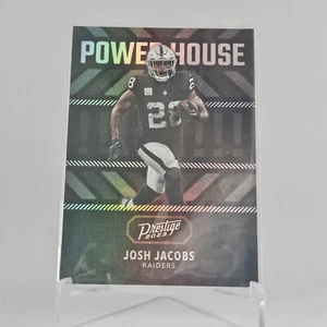 JOSH JACOBS #ph-16 2023 PANINI PRESTIGE RAIDERS POWER HOUSE READ - Picture 1 of 2