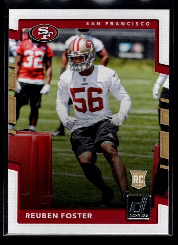 REUBEN FOSTER  49ers 2017 DONRUSS #382 - Image 1 of 1
