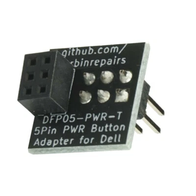 For Dell Motherboards Dell 5/6 Pin Power Button / LED Front Panel Adapter Kit - Image 1 of 4