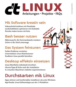 c't Linux: Anleitungen • Projekte • FAQs - Bild 1 von 1