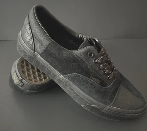 Herren Größe 6,5 Vans Schwarz Leder Wildleder Skateboarding Laufen EUR 38,5 - Bild 1 von 14