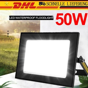 Foco LED Exterior Foco 50W W Foco de Construcción Blanco Frío IP66 - Imagen 1 de 12