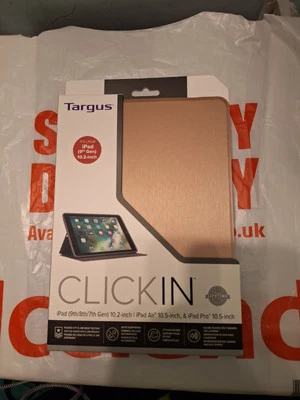 Genuine Targus iPad 9th Gen 10.2 inch Rose Gold Cover - Image 1 of 4