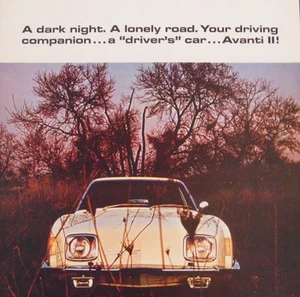 Brochure Avanti II colore 1969 1970 1971, originale - Foto 1 di 1