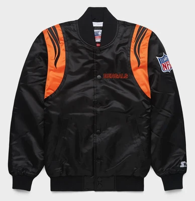 Chaqueta universitaria satinada Starter X Homage Cincinnati Bengals Foto 1 de 4