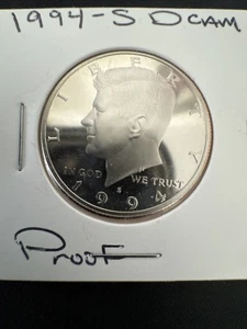 Mezzo dollaro Kennedy 1994 S cam proof rivestito CN- - Foto 1 di 4