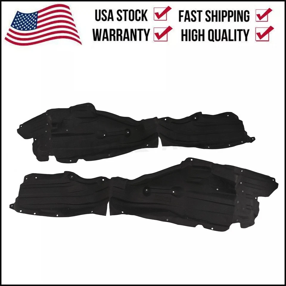 For Lexus IS350 IS300 IS200t 2017-2020 Fender Liner Front Left & Right Inner Foto 1 de 4