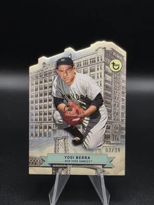 Yogi Berra SSP /38 - 2023 Topps Brooklyn Collection, 60 Broadway Die Cut #8 - Picture 1 of 2