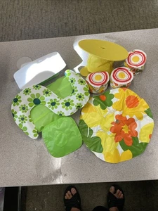 Barbie Puff N Play Blow Up aufblasbare Möbel Konvolut - Bild 1 von 6