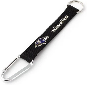 NFL Carabiner Lanyard Keychain–Choose Your Team–Unisex Adult Official Licensed - Picture 1 of 46