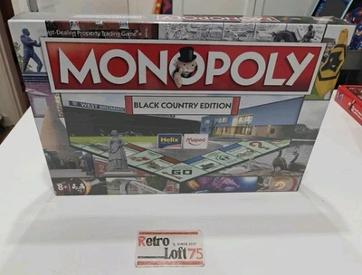 Hasbro Monopoly Black Country Edition Board Game. Brand New & Sealed. Rare. - Image 1 of 4