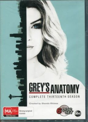 Grey's Anatomy Complete Thirteenth Season 13 NEW DVD Region 4 - image 1 of 2
