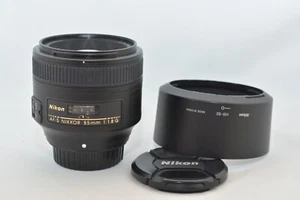 Used Nikon NIKKOR AF-S 85mm f/1.8G Lens FX DX 1:1.8 - Picture 1 of 5