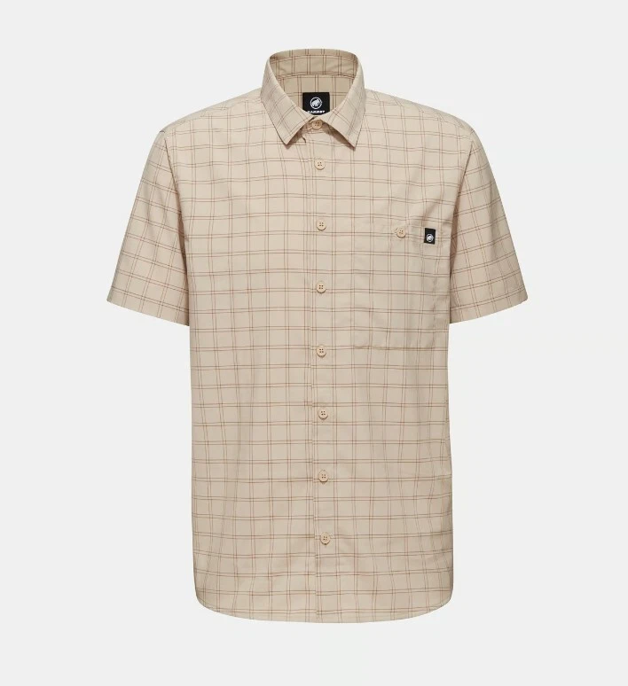 Mammut Lenni Shirt Men  leichtes Wanderhemd für Herren Reisehemd  savannah - Bild 1 von 1