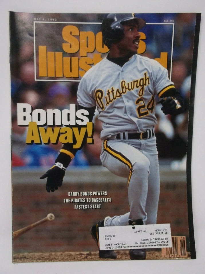 Sports Illustrated May 4 1992 BARRY BONDS Cover - Image 1 of 1