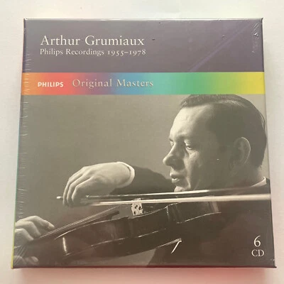 Arthur Grumiaux : Philips Recordings 1955-1978 (6 x CD Box Set 2006) NEW/SEALED - Image 1 of 2
