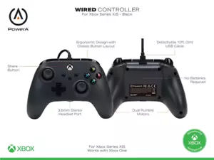 PowerA - Wired Controller for Xbox Series X|S XBGPOPWI - Picture 1 of 5
