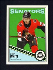 2019-20 UD OPC O-Pee-Chee Retro Blank Back Colin White - Ottawa Senators