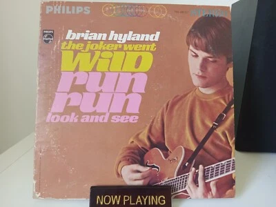 Brian Hyland The Joker Went Wild Run Run Look & See 1966 Philips Stereo Vinyl LP - Image 1 of 4
