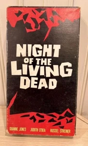 Night of the Living Dead VHS Movie 1985 1968 Zombie Romero Classic Cult Film - Picture 1 of 3