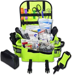 Trauma Bag First Aid Kit First Responder Paramedic Full Complete Stocked EMT EMS - Picture 1 of 7