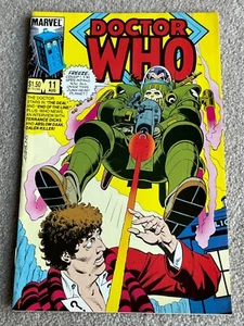 USA Vol 1 #11 August 1985 Doctor Who comic, The Deal / End of the Line - Picture 1 of 5