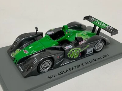 1/43 Spark MG-Lola EX 257 from 2001 24 Hours of Le Mans car #34 SCMG02 - Image 1 of 4