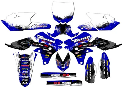 KIT GRÁFICOS CALCOMANÍA DECORACIÓN YAMAHA YZ 250FX 2014-2019 YZ250FX 2018 2017 2016 2015 Foto 1 de 2