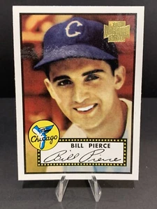 2001 TOPPS ARCHIVES BILL PIERCE CHICAGO WHITE SOX (CARD #234 OF 450)  1952 TOPPS - Picture 1 of 2