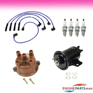 TK Fits 86-88 Toyota 4Runner 2.4L Ignition Tune Up Kit, Spark Plug Wire - Picture 1 of 1