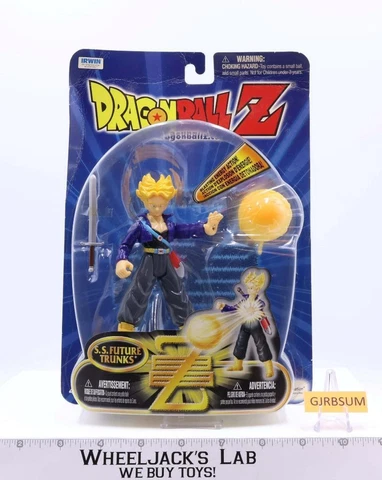 SS Future Trunks Dragon Ball Z 2000 Irwin Toys Action Figure NEW MOSC SEALED Cover