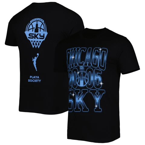 Black Chicago Sky Est. 2005 Legacy T-Shirt Cover