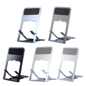 Portable Adjustable Cell Phone Stand Lightweight Folding Desk Phone Holder New - Photo 1 sur 16