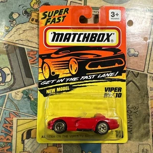 1994 Matchbox Super Fast New Model Viper RT/10 #10 (Gold Rims) - Picture 1 of 5
