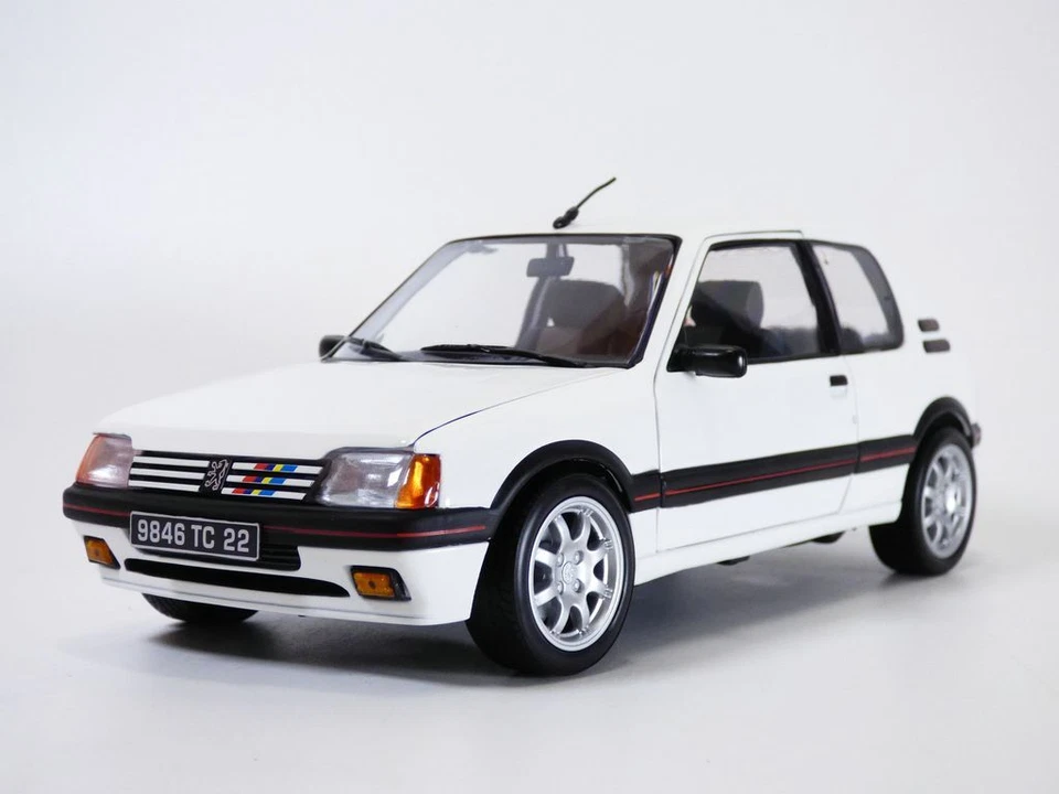 PEUGEOT 205 GTi 1.9l blanc Meije & jantes PTS 1/18 - Image 1 of 1