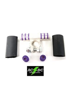 BATTERY FLAG TERMINAL 3/0 (NEG)  KIT WITH SOLDER PELLETS, SHRINK INCLUDED - Picture 1 of 1