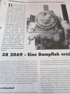 Operaciones ferroviarias N 2 38 2069 una locomotora de vapor cuenta 2S - Imagen 1 de 2