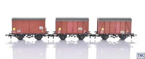 ACC2076-TMC1 Accurascale OO Banana Van - BR Post-1961 - TMC Ltd - Triple Pack - Picture 1 of 6