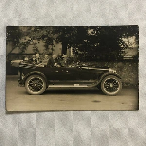 Antique Car Photo Postcard - Possibly Real Photo Post Card RPPC ? - Picture 1 of 9