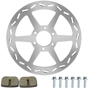 180mm Mini Bike Scheibenbremsscheibe mit Belägen für Baja Motovox Mega Moto Go Karts - Bild 1 von 9