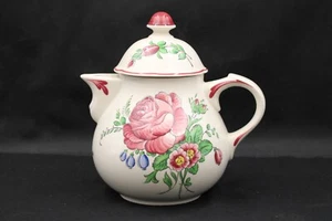 Villeroy & Boch Colmar Teekanne Kanne aus Porzellan mit Blumenmotiv H 22 cm - Bild 1 von 6