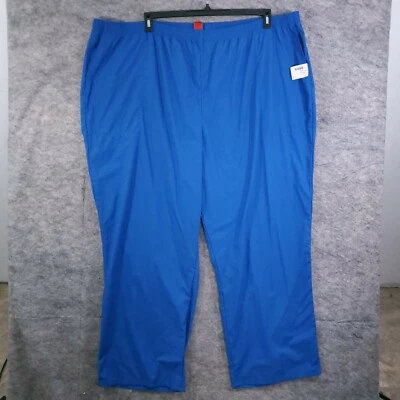 Fashion Seal Scrub Bottoms Unisex 5XL Blue Elastic Waist Pockets 31" Inseam - Image 1 of 4