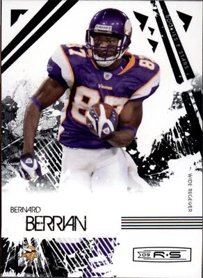 2009  Donruss Rookies & Stars #56 Bernard Berrian Minnesota Vikings - Image 1 of 2