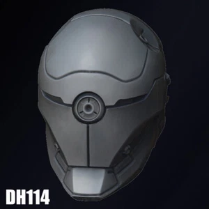 Metal Gear Solid Ninja Gray Fox custom head for 4" 6" 7" 12" action figures - Picture 1 of 1