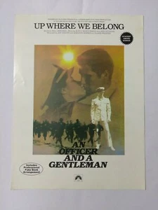 Partitura musical de An Officer and a Gentleman Up Where We Belong - Imagen 1 de 4