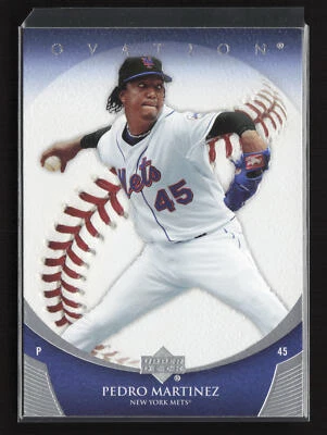 2006 Upper Deck Ovation #44 Pedro Martinez New York Mets - Image 1 of 2