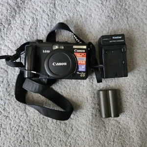 *AS-IS PARTS Canon Powershot G5 PC-1049 5 MP Digital Camera Digicam Optical Zoom - Picture 1 of 11